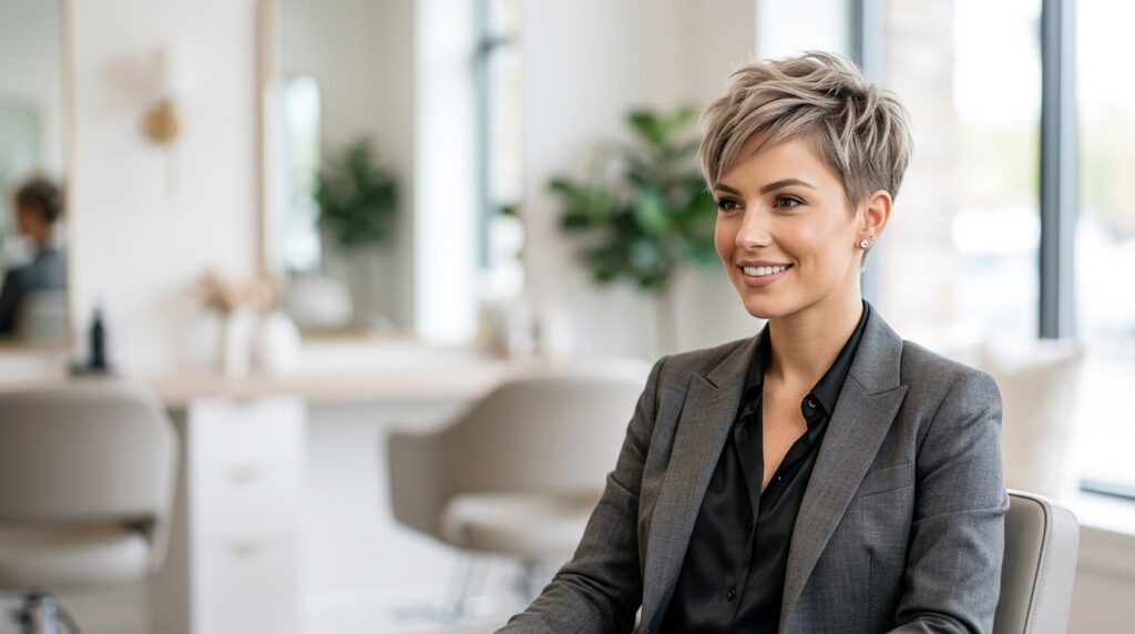 short women's pixie haircuts